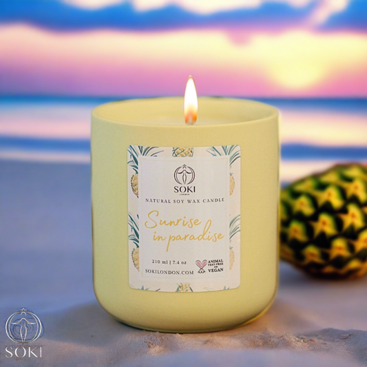 Aphrodite Sunrise In Paradise Soy Wax Candle 210ml