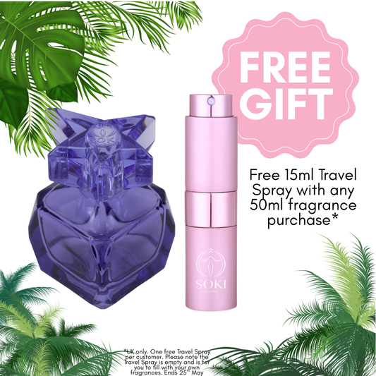 Empress Eau de Parfum 50ml + FREE Travel Pink Spray Container