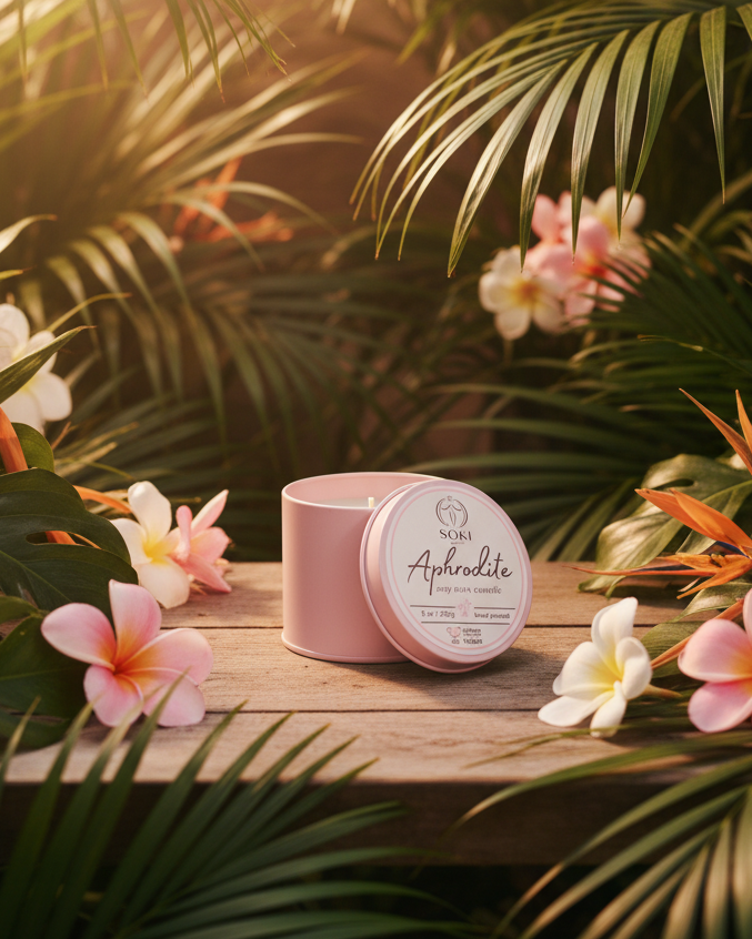 Aphrodite Soy Wax Candle 250g