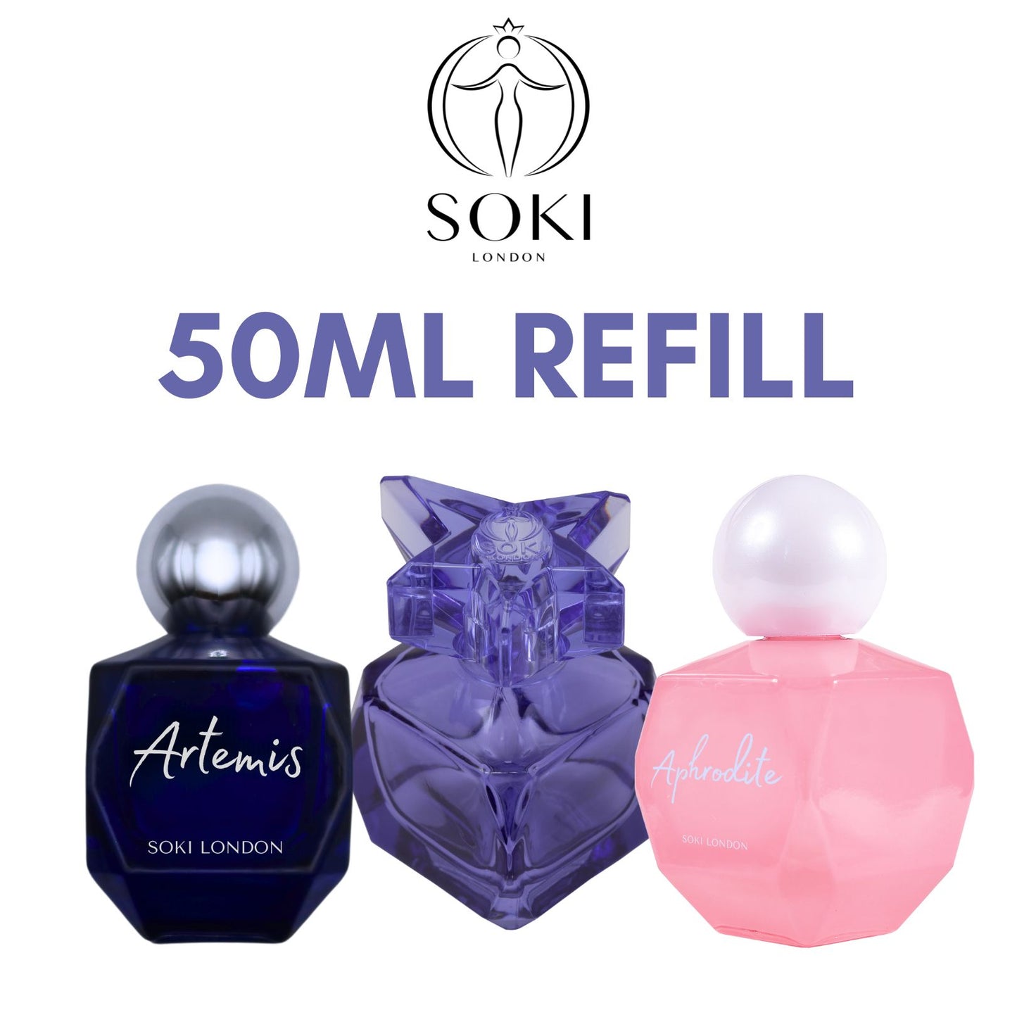 SOKI LONDON 50ml Bottle Refill
